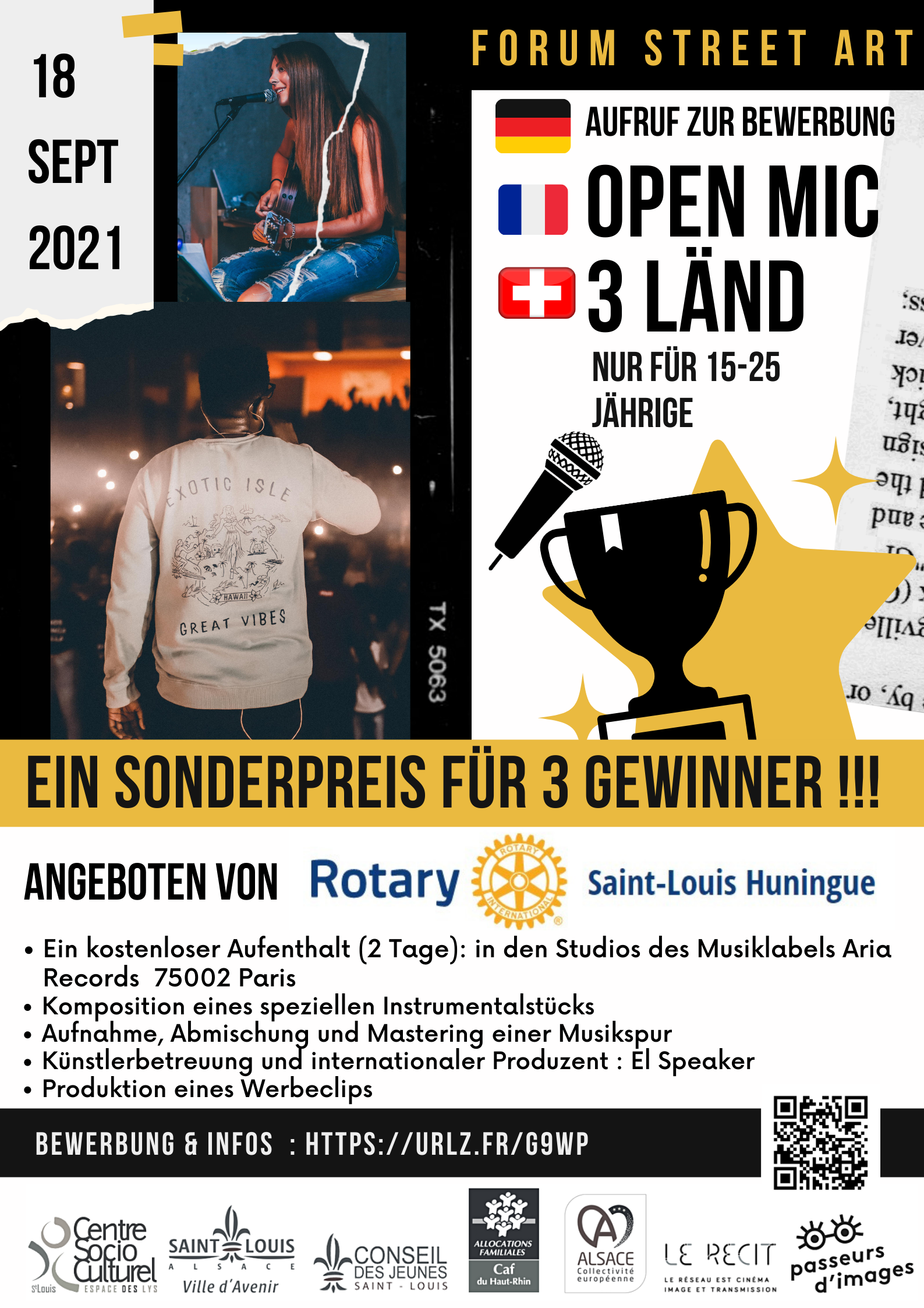 Open Mic 3 Länd - German